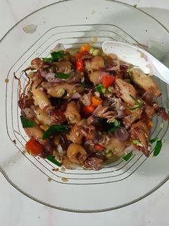 Foto resep Cumi Asin Sambal Matah
