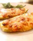 Zapallo Italiano Relleno (Champiñón, Queso de Cabra)