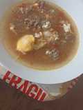 Picadito de carne con huevo