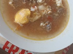 Una foto de Picadito de carne con huevo