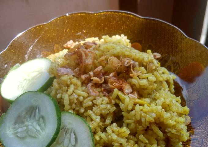 Resep: Nasi Kebuli Kambing Rice Cooker Ekonomis Untuk Jualan