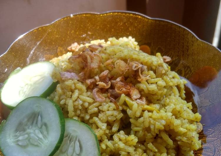 Nasi Kebuli Kambing Rice Cooker