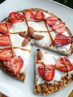 Foto di Pizza dolce fit