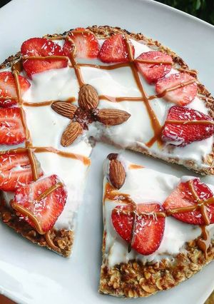 Foto di Pizza dolce fit