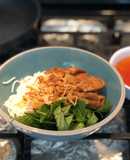 Bún sườn heo chay