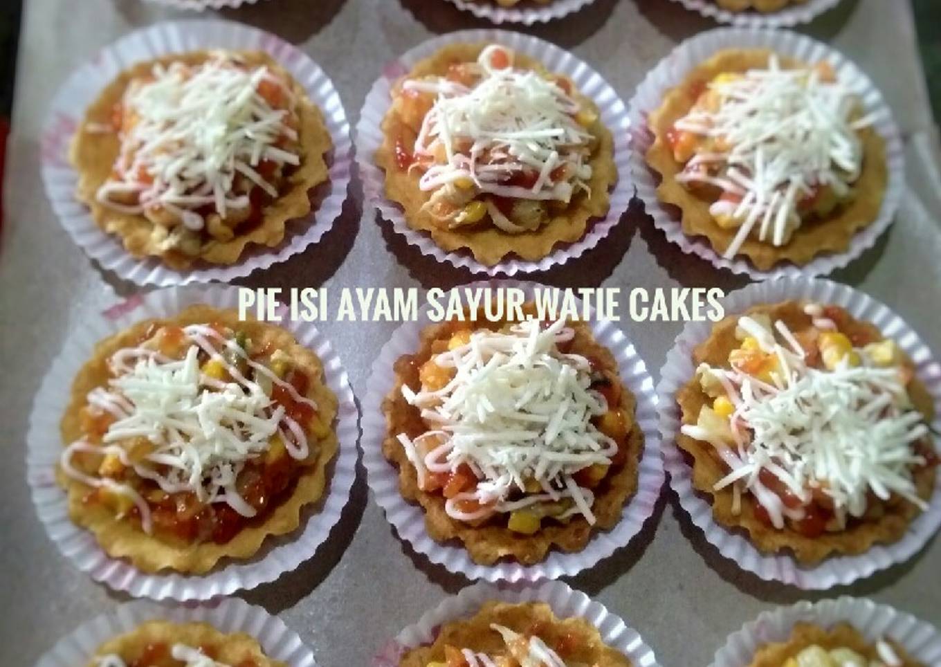 Pie isi ayam sayur