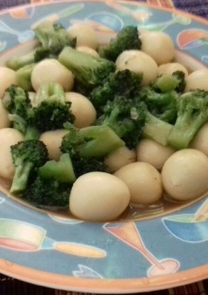 Foto resep Tumis brokoli telur puyuh