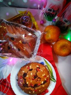 ড্রাই ফ্রুটস ক্রিসমাস কেক(dry fruits Christmas cake in Bengali) রেসিপির প্রধান ছবি