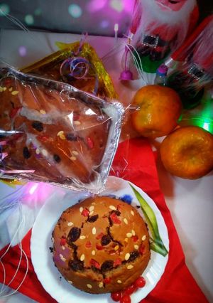 ড্রাই ফ্রুটস ক্রিসমাস কেক(dry fruits Christmas cake in Bengali) রেসিপির প্রধান ছবি