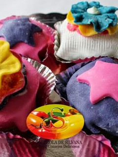 Una foto de Cupcakes de frutas