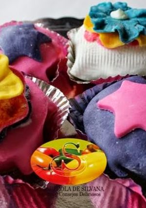 Una foto de Cupcakes de frutas