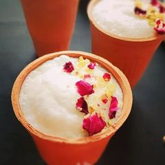 A picture of Punjabi Style Kulhad Lassi.