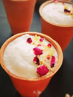 A picture of Punjabi Style Kulhad Lassi.