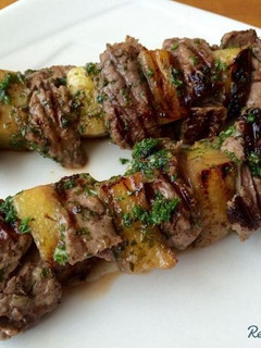 Una foto de Brocheta iberica