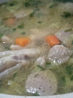 Foto resep Sop ceker + bakso
