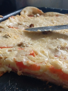 Una foto de Torta de fiambre en licuadora