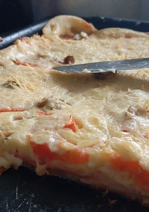 Una foto de Torta de fiambre en licuadora