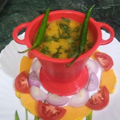Chana and kaddu wali daal A picture of Chana and kaddu wali daal.