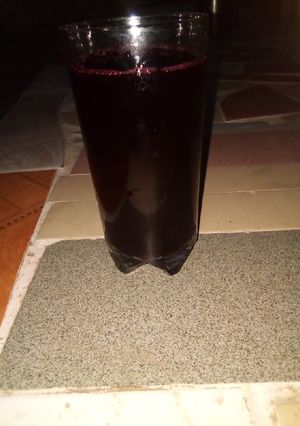 A picture of Hibiscus drink.