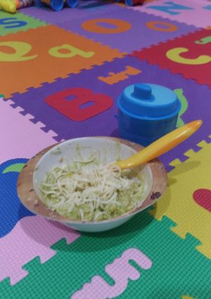 Foto resep Oatmeal susu Avocado (Menu sarapan MPASI)