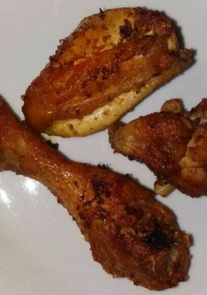 Foto resep Ayam goreng bumbu kuning empuk