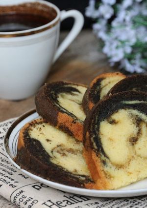 Foto resep Marmer cake