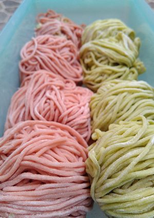 Foto resep Mie Sawi + Bit Homemade