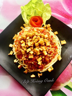 Hình của món Mì Spaghetti Chay 🍝.