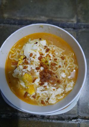 Foto resep Mie Kuah Pedas