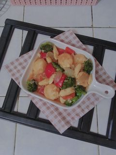 Foto resep Tofu Tumis dan Sayuran Vegetarian
