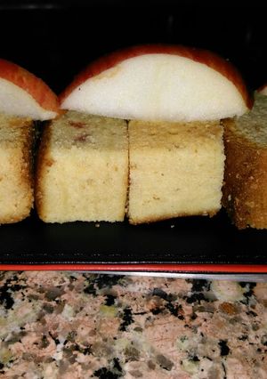 A picture of Holiday season special : apple cake.