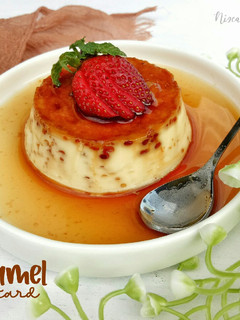 Foto resep Caramel Custard Pudding