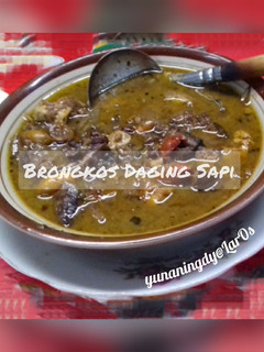 Foto resep Brongkos Daging Sapi