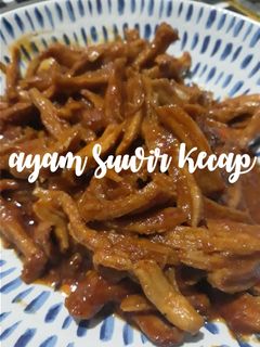 Foto resep Ayam suwir kecap