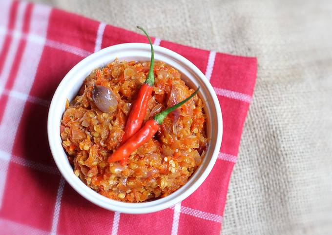 Sambal Bawang | Sambal Bu Rudy | #keto #ketopad