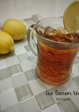 Foto resep Ice lemon tea