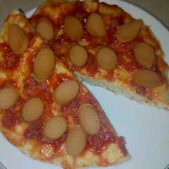 A picture of PiZza Sosis anti gagal pke teflon..🙌🍰.