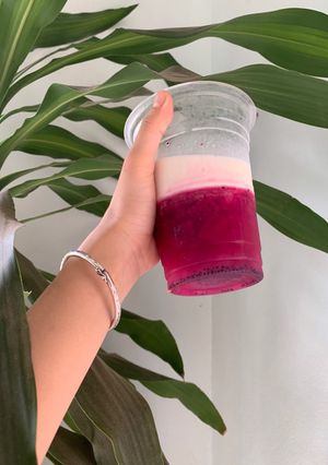 Hình của món Thạch Thanh Long Đỏ ❤️.