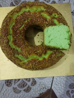 Foto resep Bolu pandan putih telur