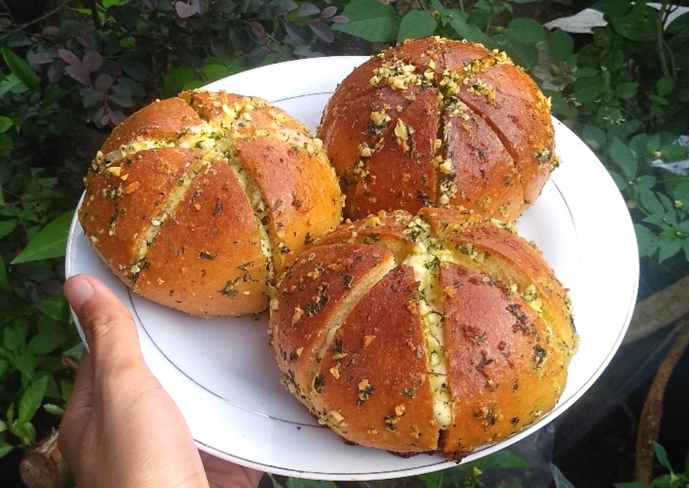 Korean Cheese Garlic Bread