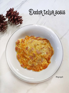 Foto resep Dadar Telur Sosis
