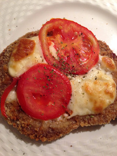 Una foto de Milanesa napolitana