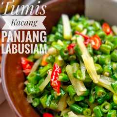รูปของ Tumis Kacang Panjang Labu Siam