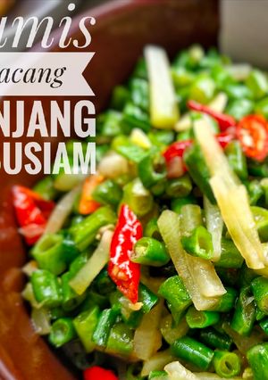 Foto resep Tumis Kacang Panjang Labu Siam