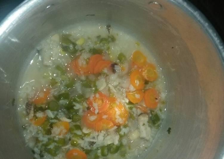 Resep: Bubur tim Afkar 221219 Yang Enak