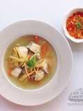 Ginger Steamed Fish with Three-Flavored Sauce