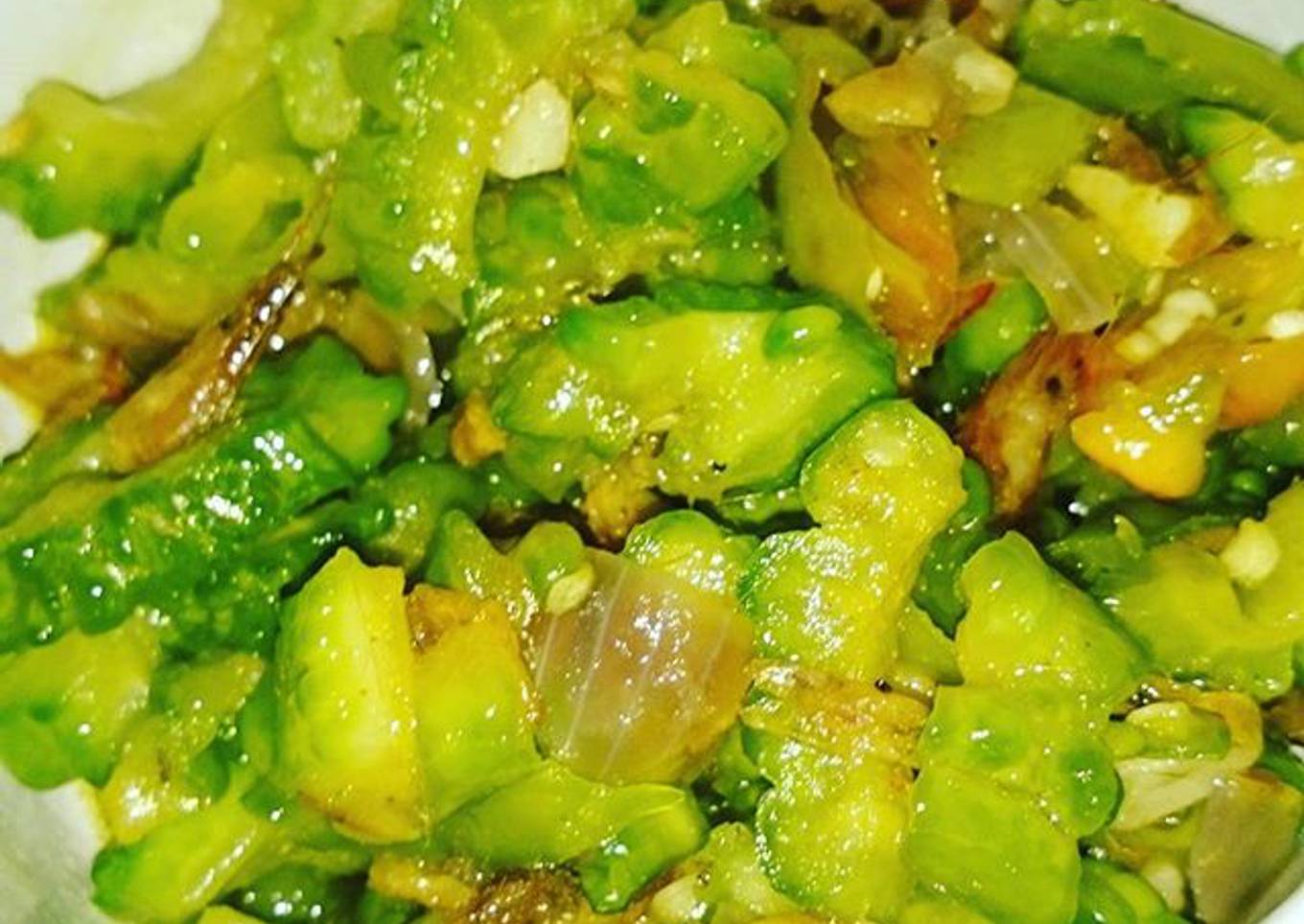 Stir fry Bitter ground