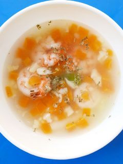 Foto resep Sup Udang Tofu - Mpasi 1 tahun