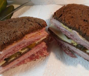 Ultimate, Prepare Salami Swiss and Ham on Rye Delicious and Healthy