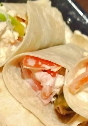 Una foto de Wraps de pollo